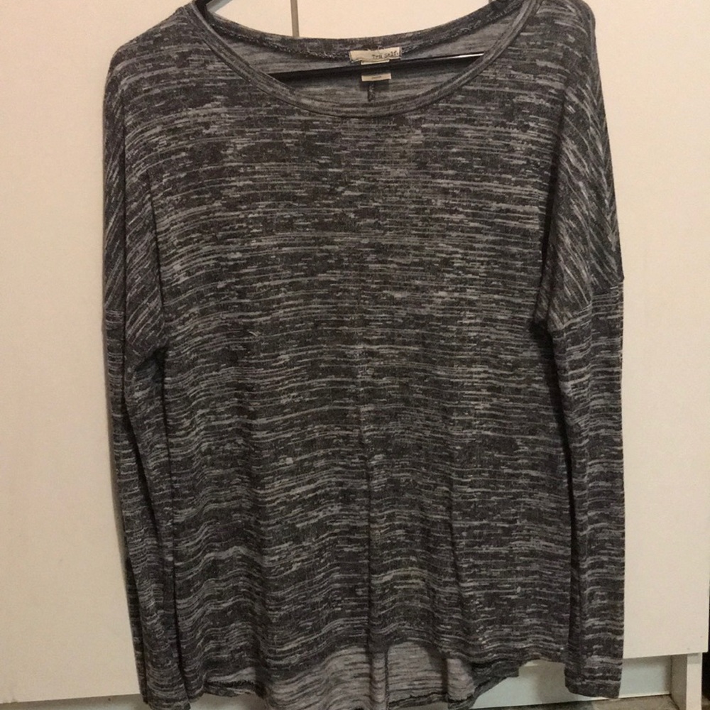 Black and white shirt